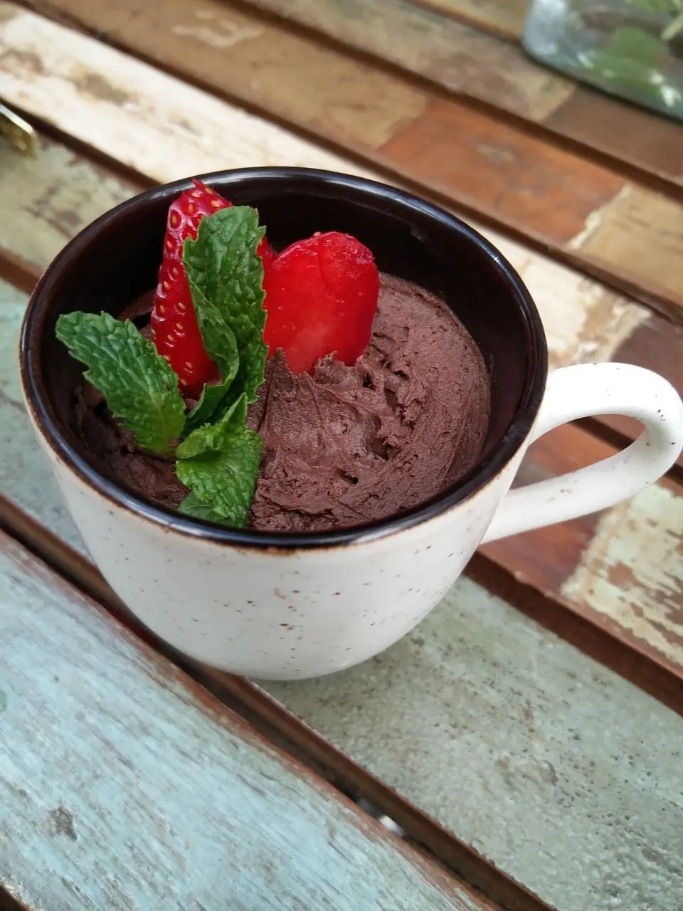 Mousse de chocolate&nbsp;vegano