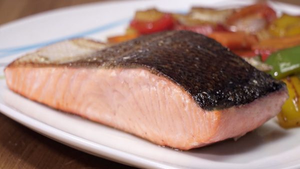Salmon en papillote con salsa de&nbsp;soja